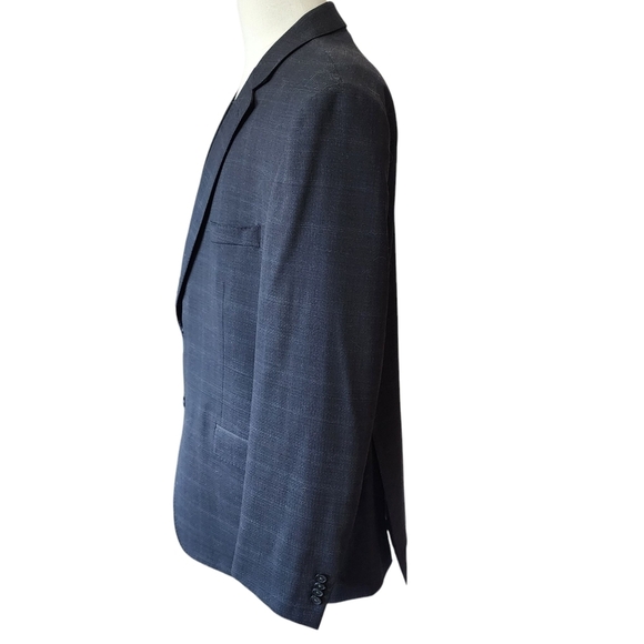 Kenneth Cole AWEARNESS 2-Piece Dark Gray Suit – Jacket 46 Long / Pants 40W - Picture 5 of 16